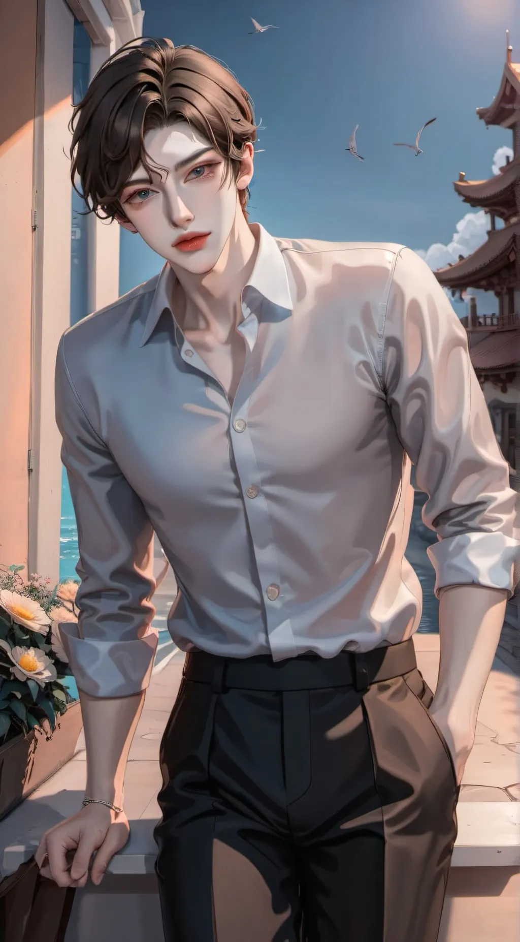 ai character: Milo Cadwille background