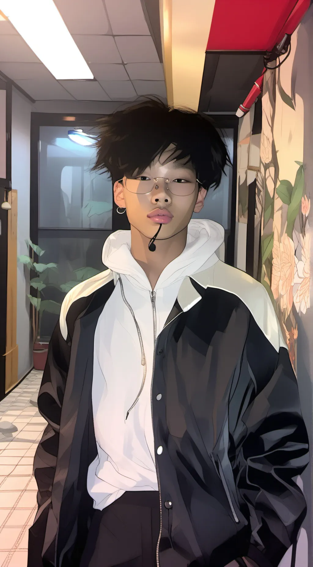 ai character: Myung Dae background