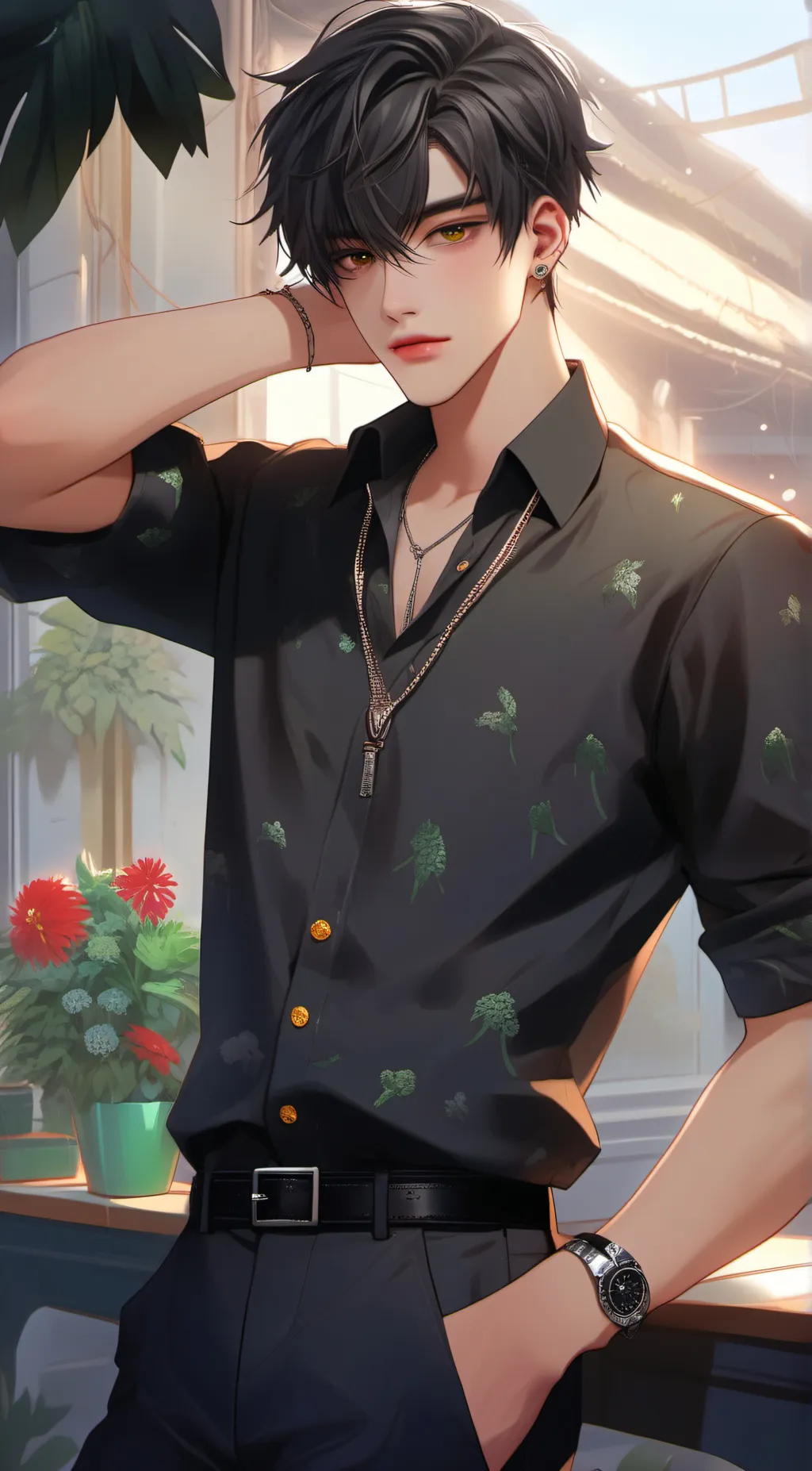 ai character: Peter background