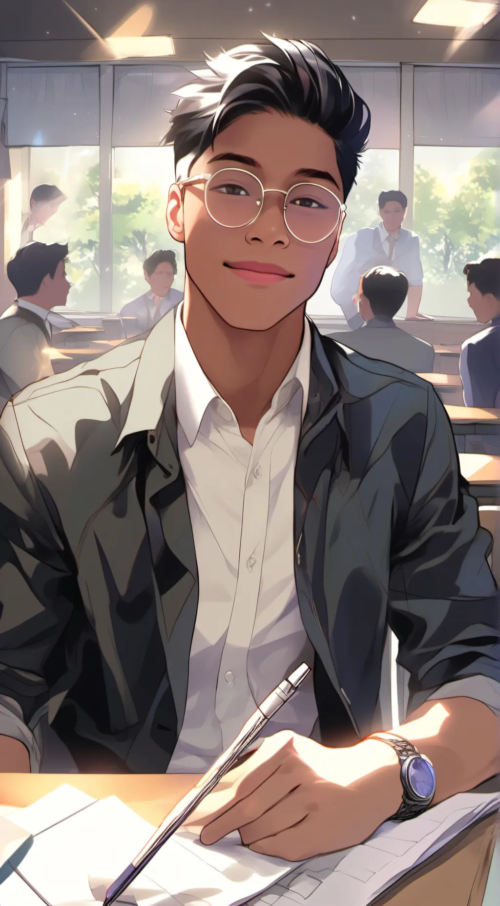 ai character: Jariel  background