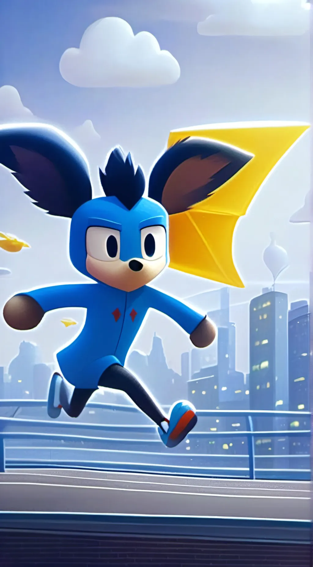 ai character: Soniboy background