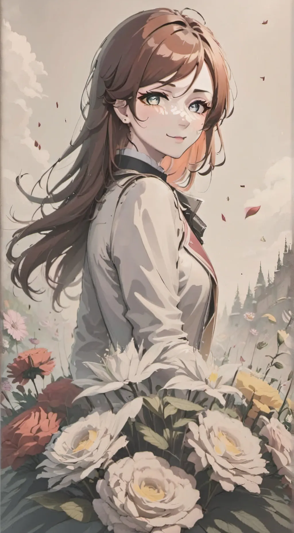 ai character: aria  background