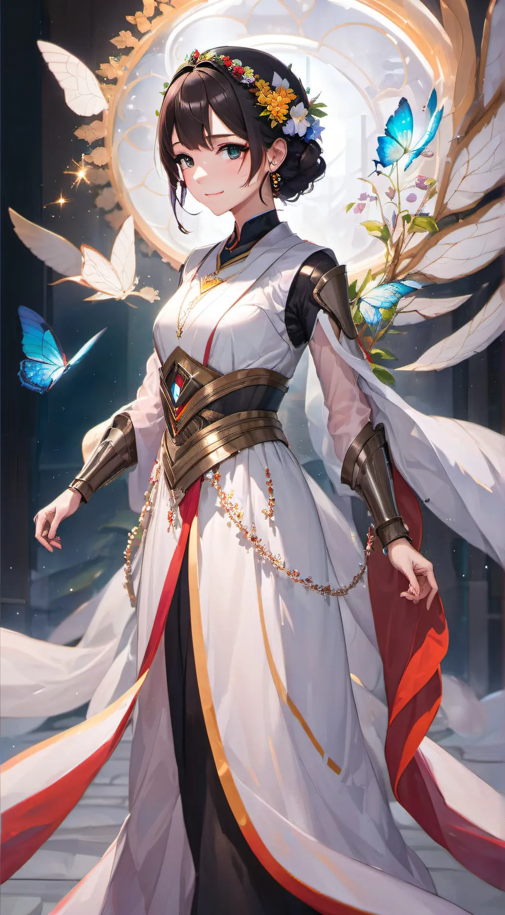 ai character: Ruby background