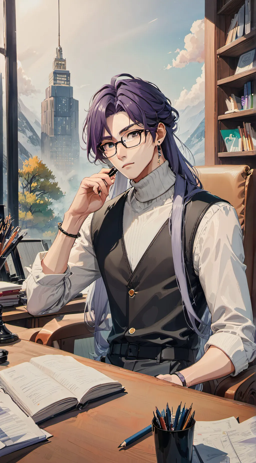 ai character: Kija background