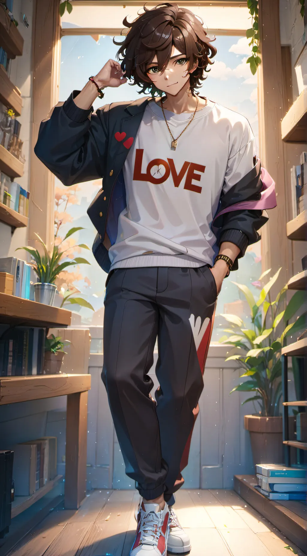 ai character: Noah background