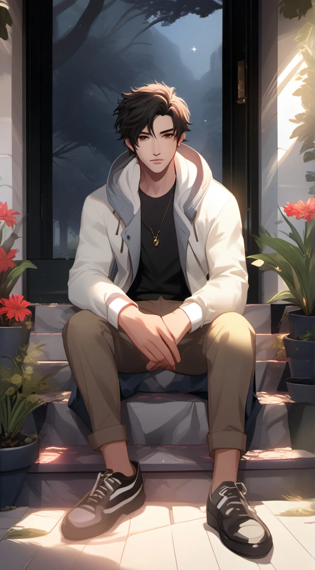 ai character: Christian background