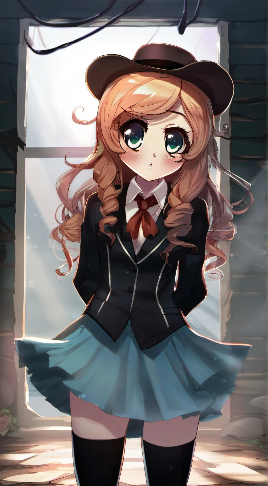 ai character: freddy girl  background