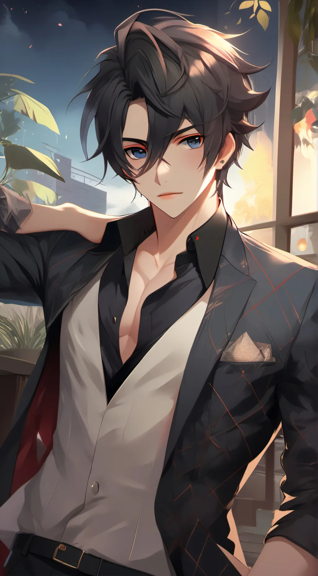 ai character: sam  background