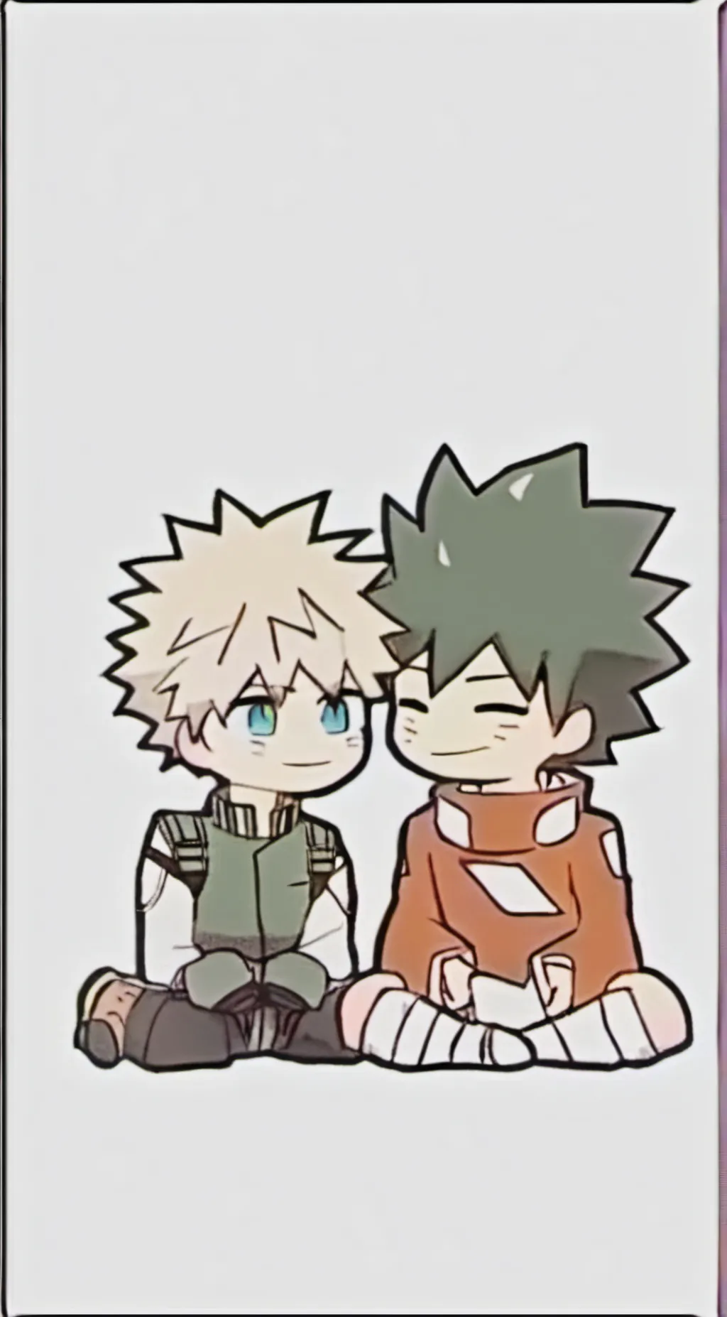 ai character: bakudeku  background