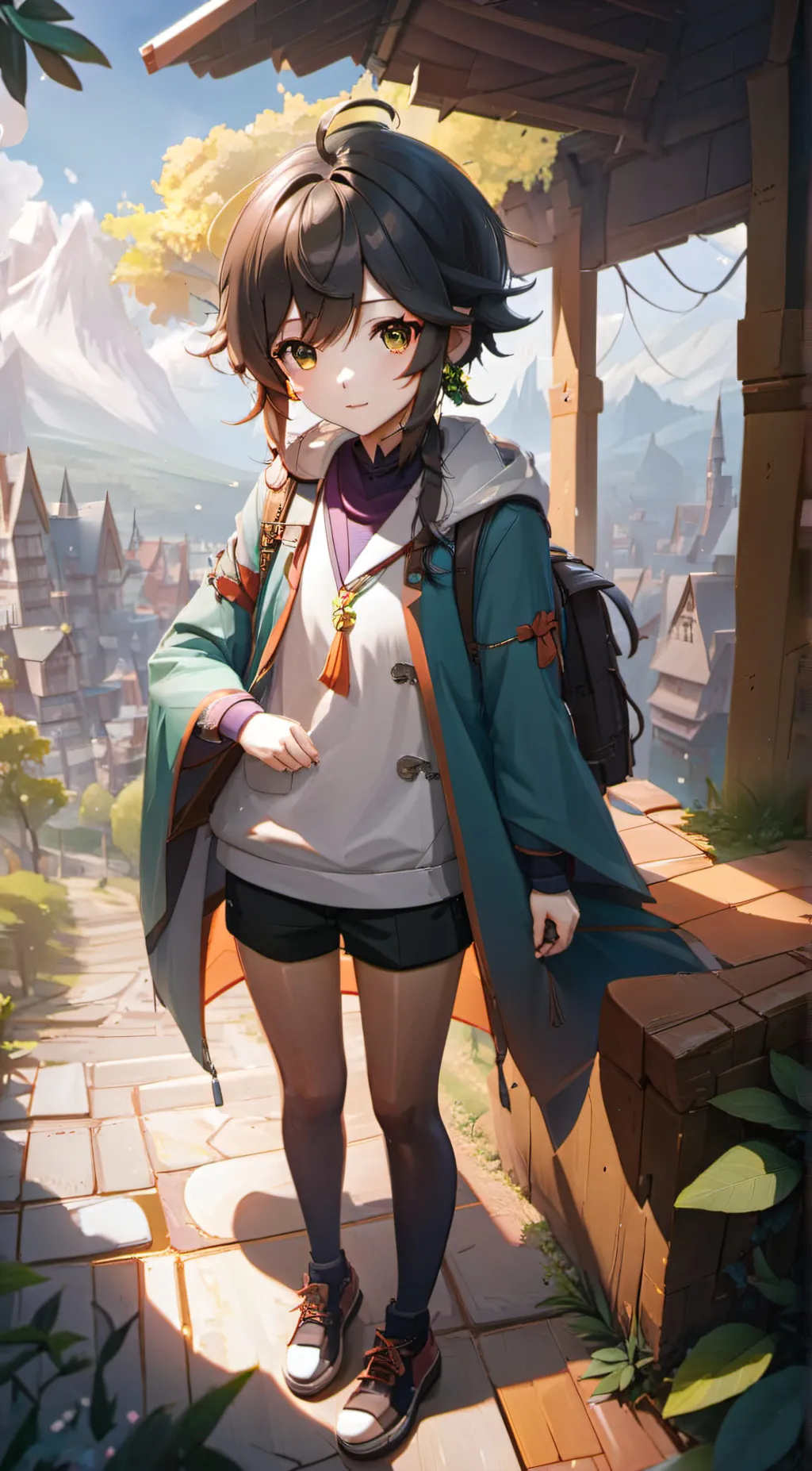 ai character: sarah background