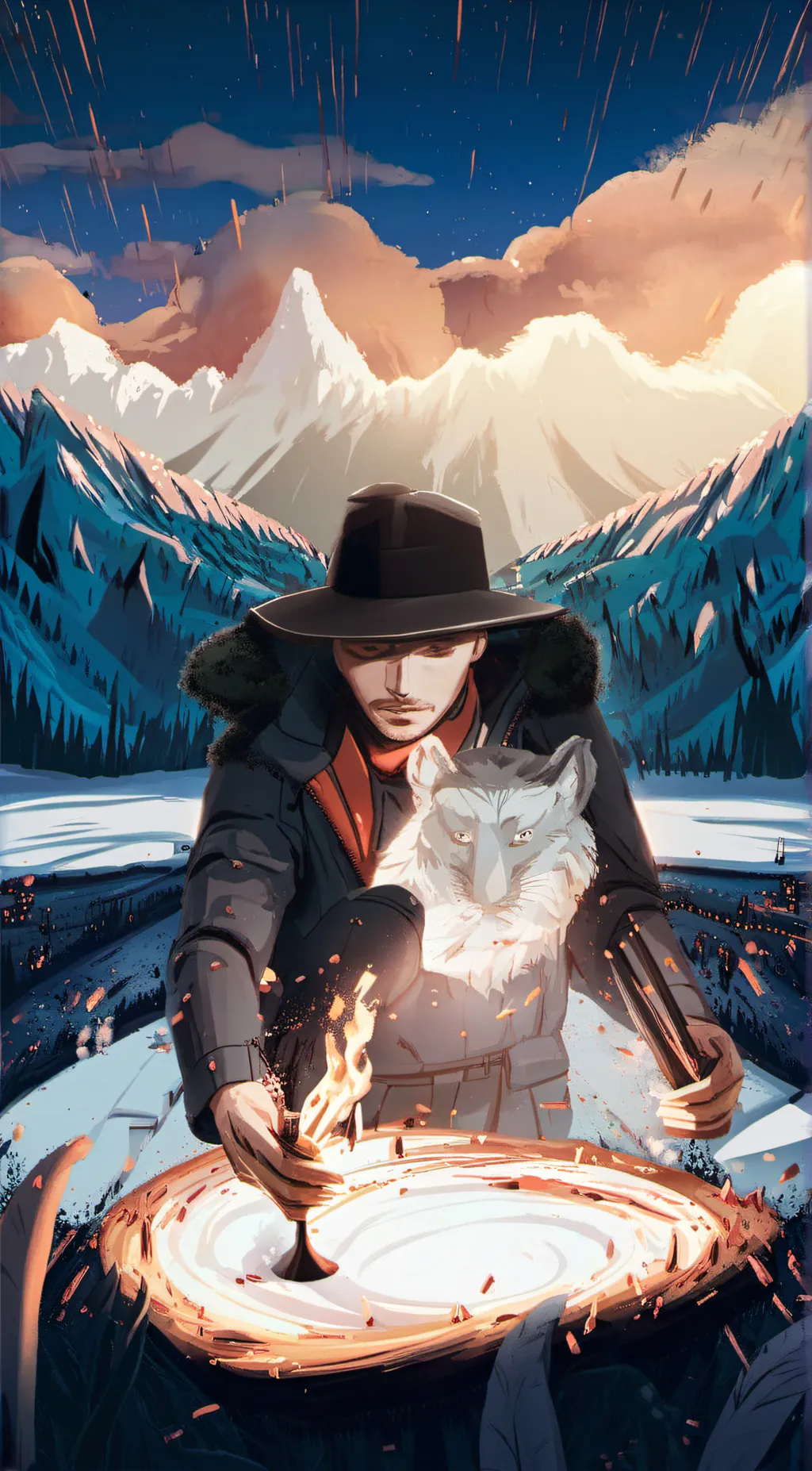 ai character: Nathaniel background