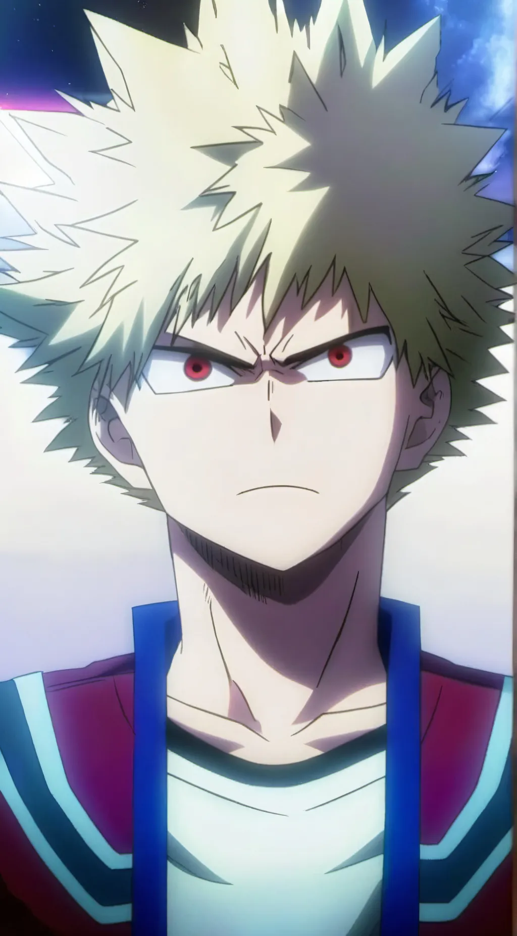 ai character: katsuki bakugo background