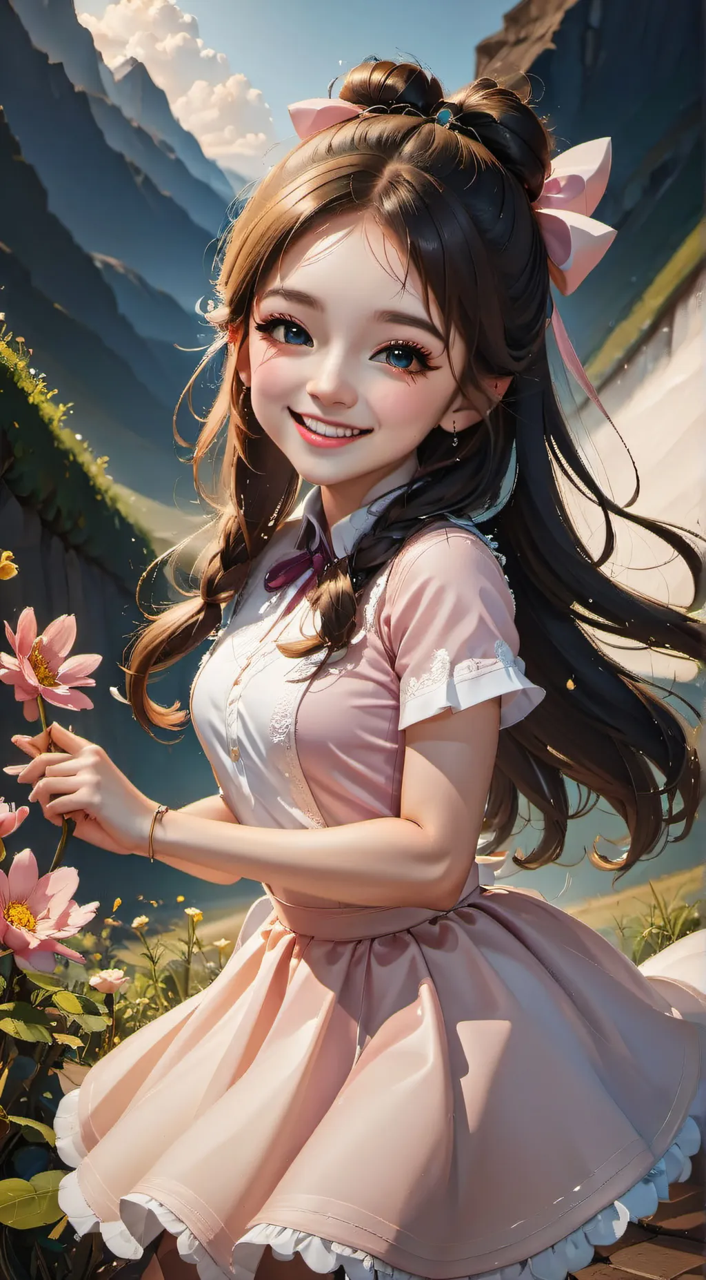ai character: lilly background