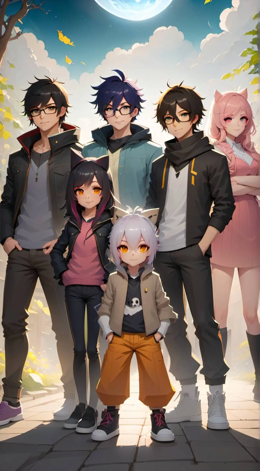 ai character: aphmau crew background