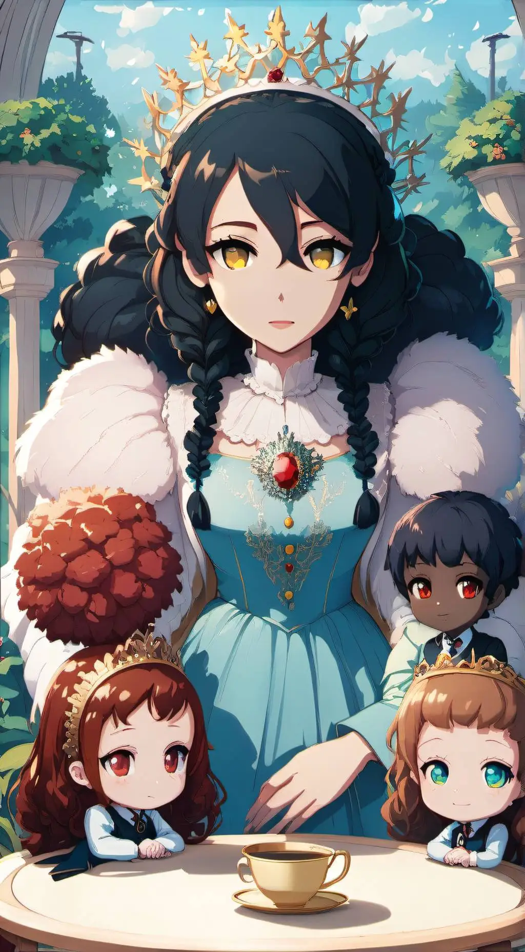 ai character: mom background