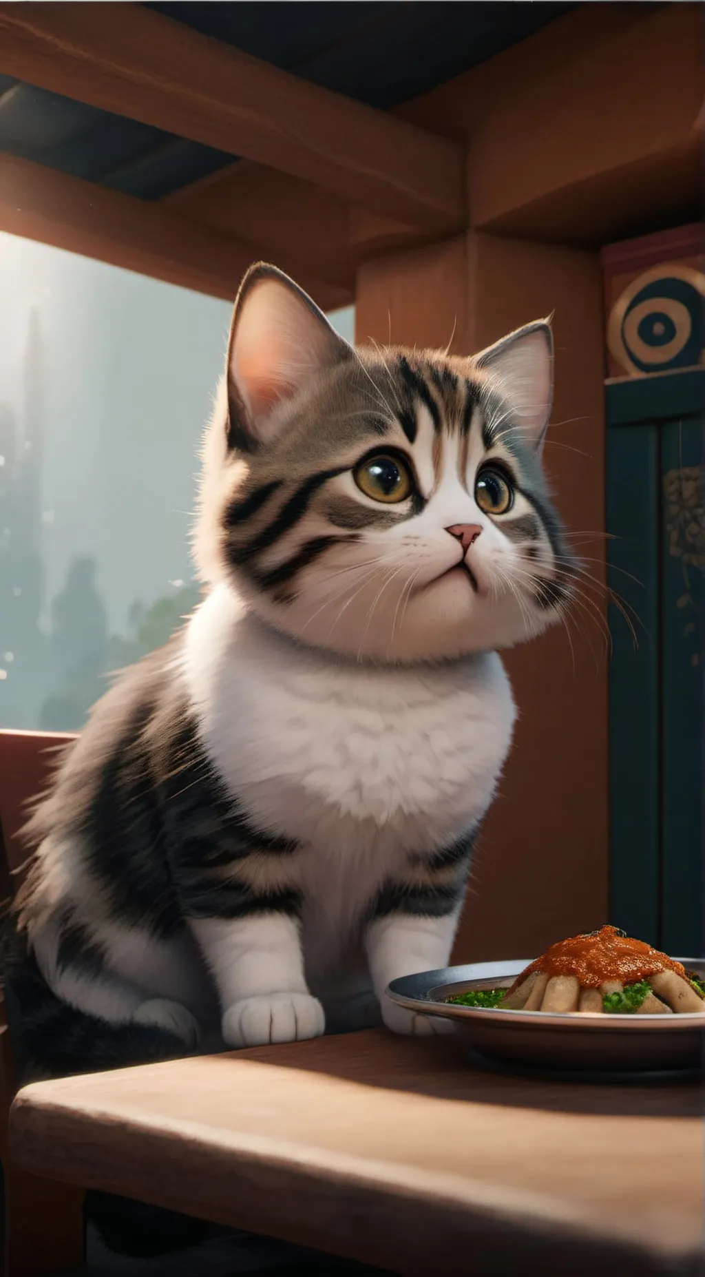 Talkie AI - Chat with Hungry Kitten