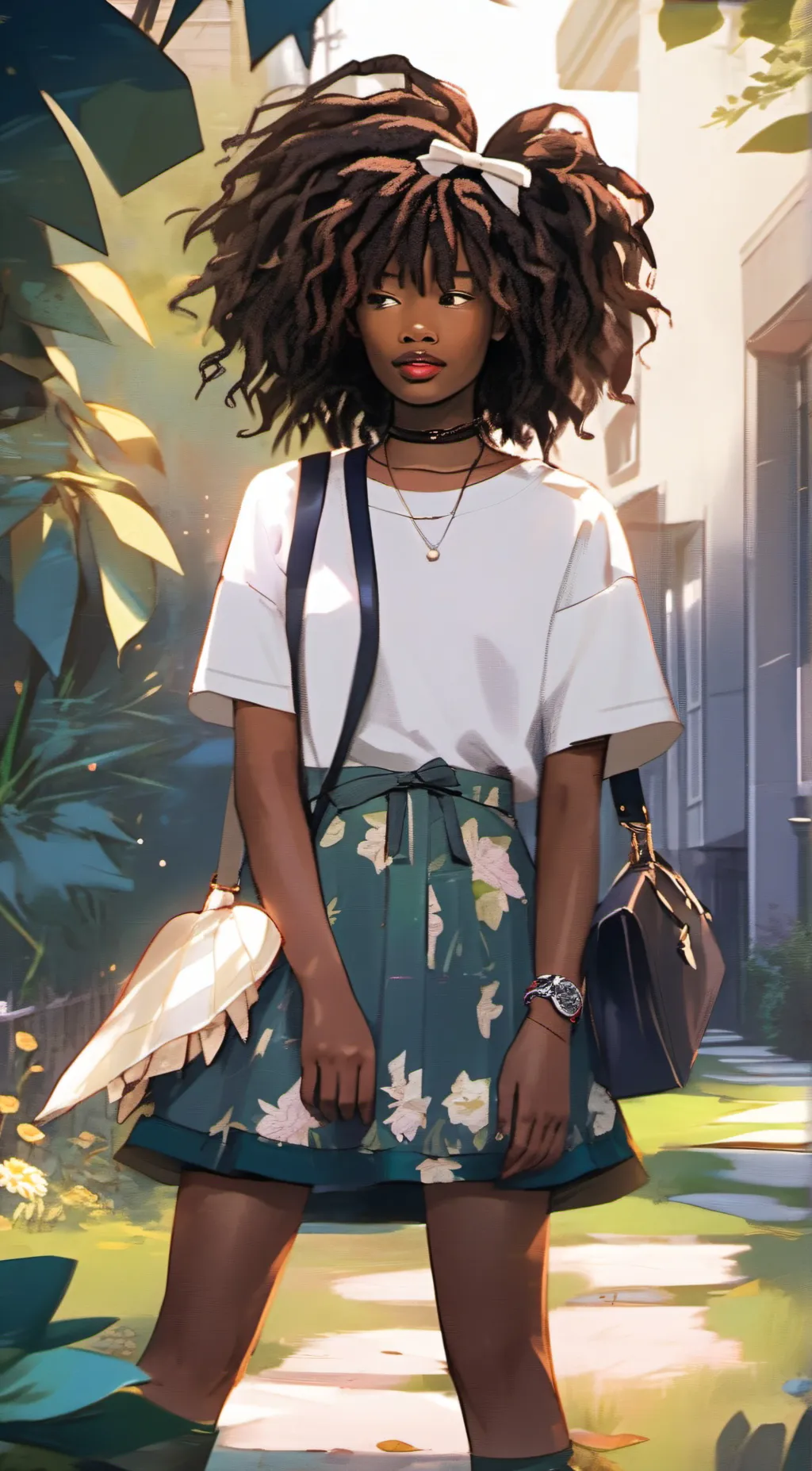 ai character: sylvia background