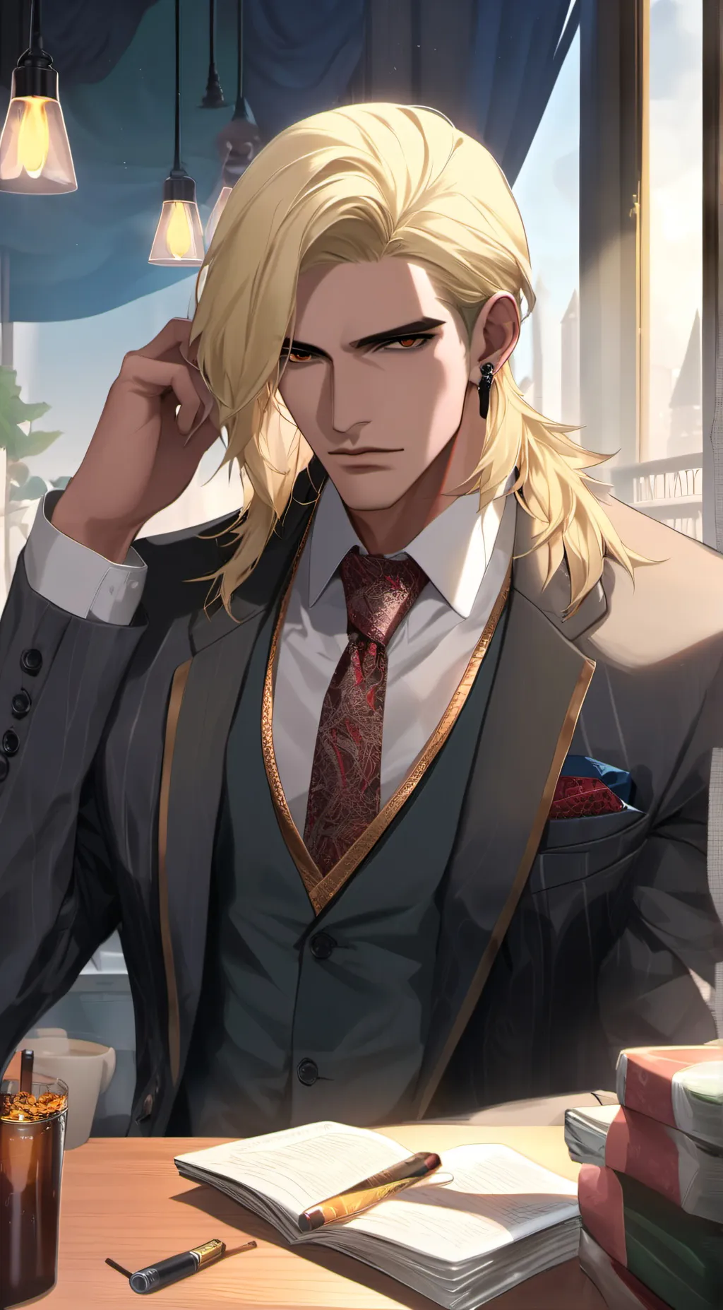 ai character: Alex background