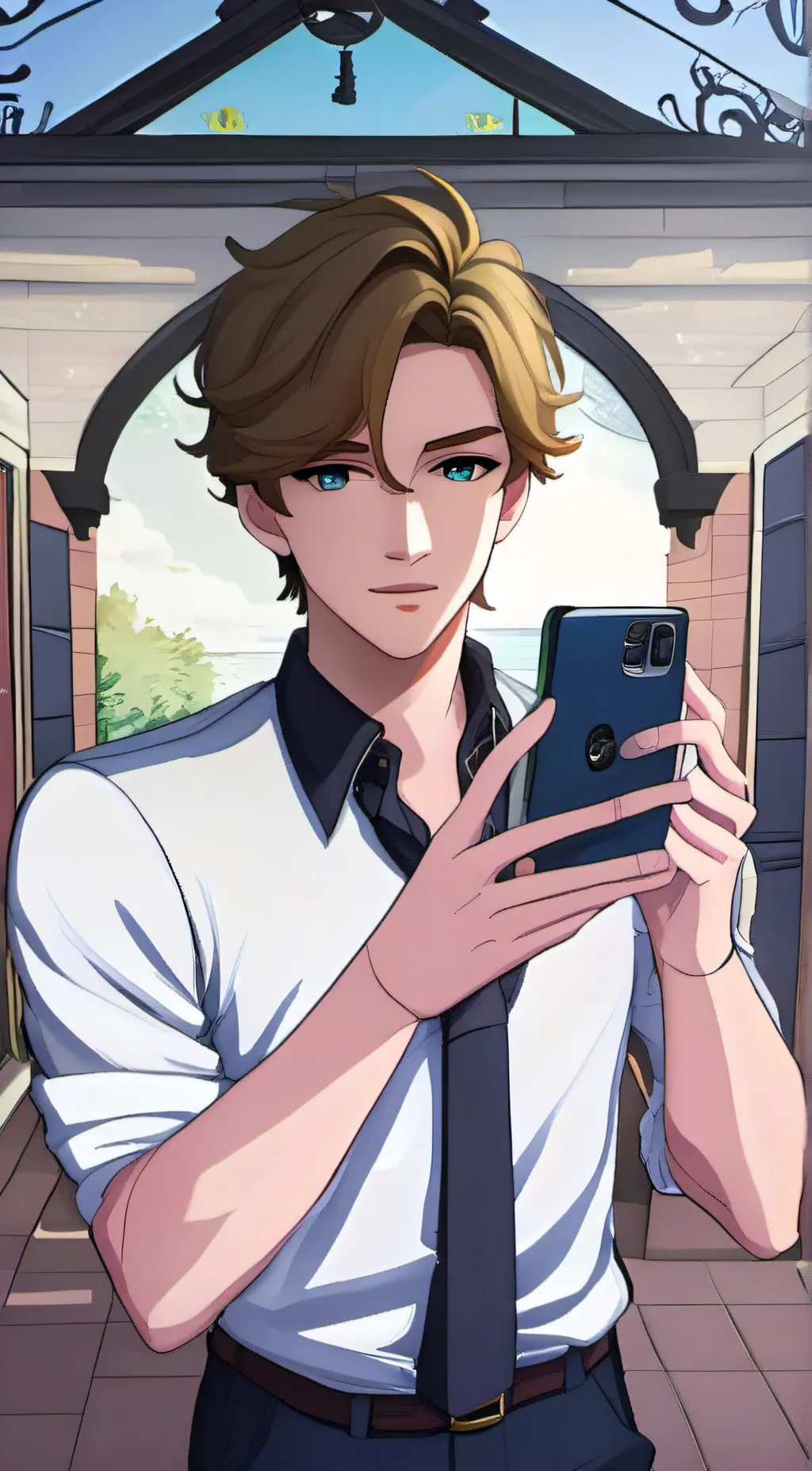 ai character: walker background