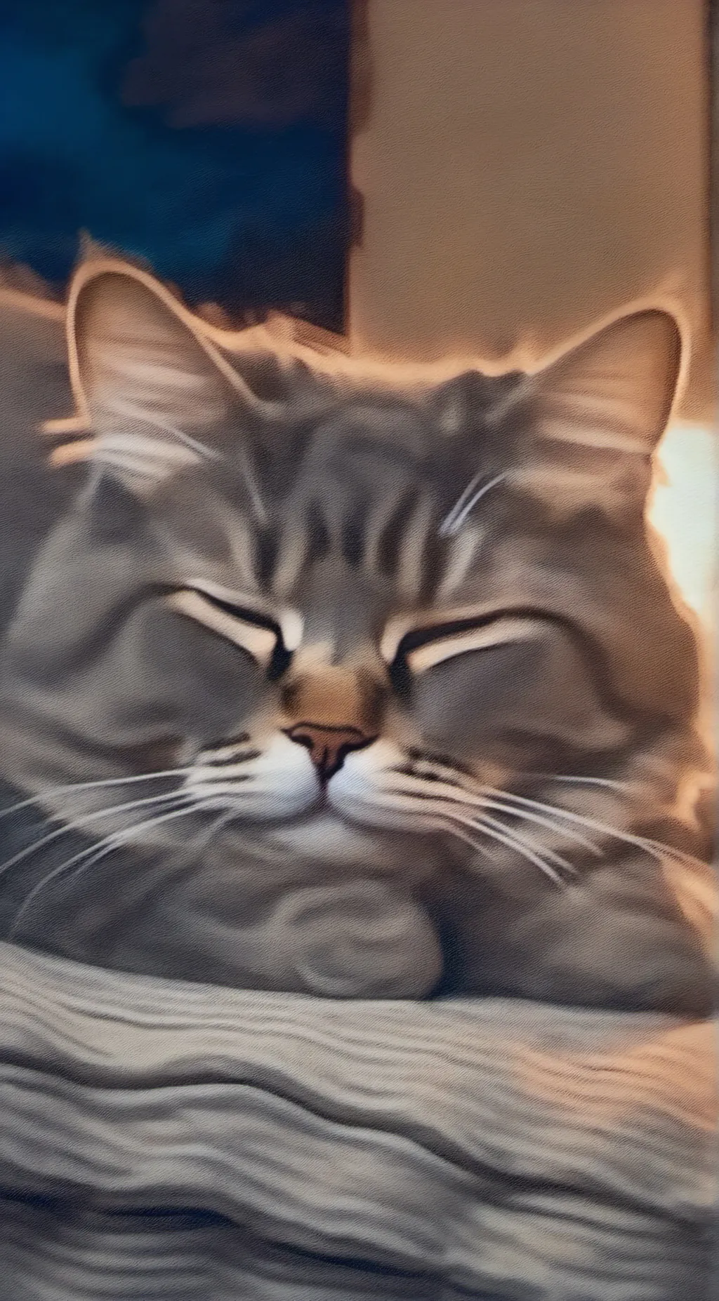 ai character: Mr. Meow background