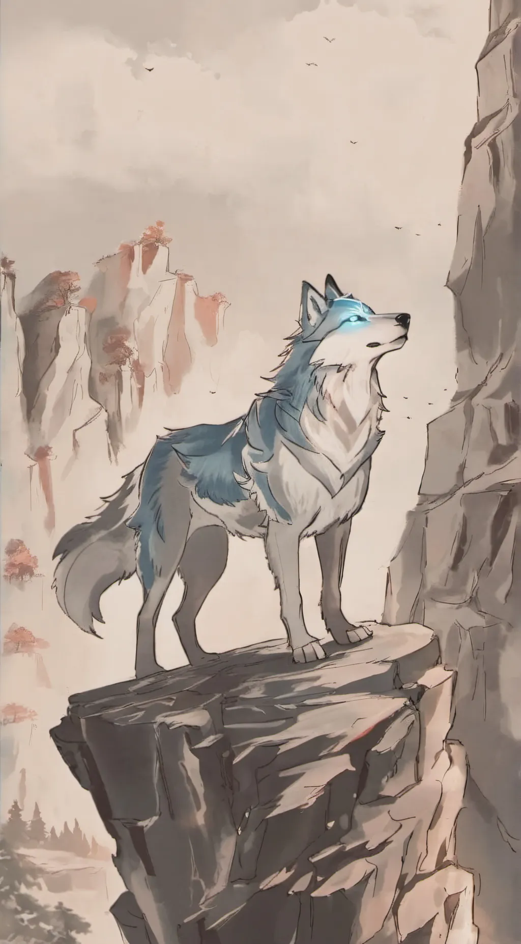 Talkie AI - Chat with Wif (Wolf form)