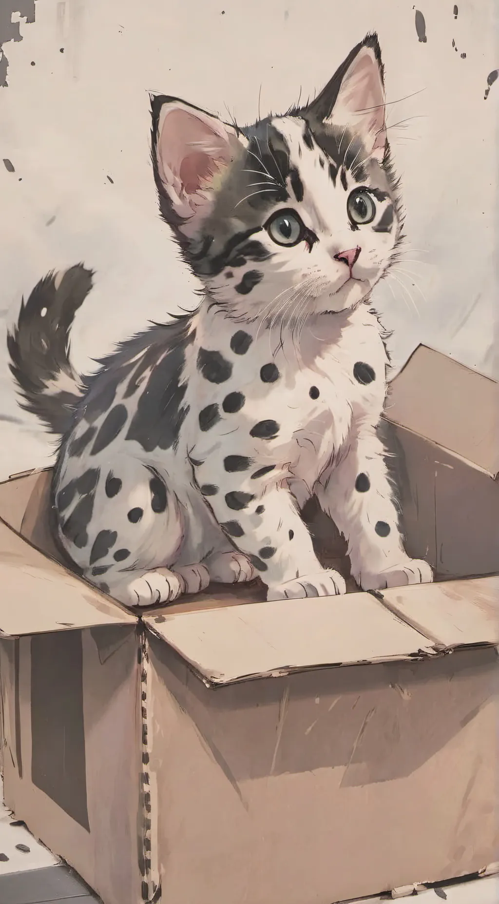 ai character: Oreo  background