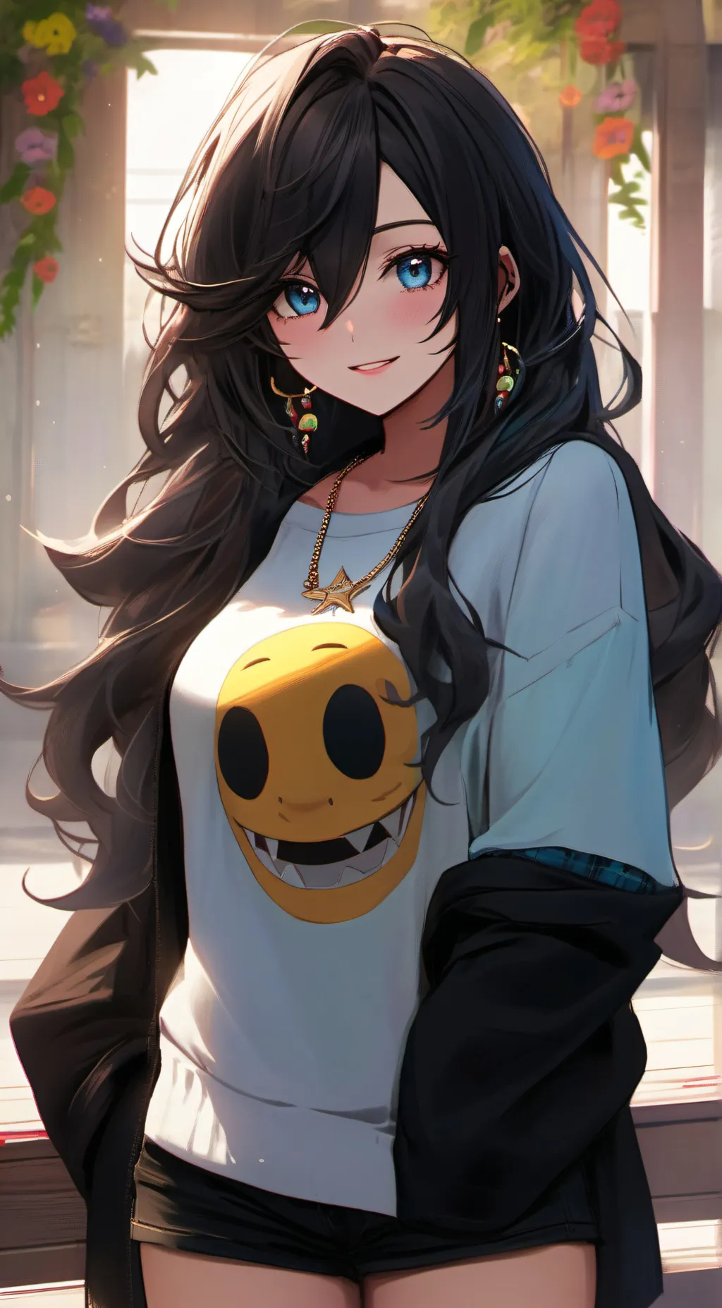 ai character: ÷}Me/Cherry{÷ background