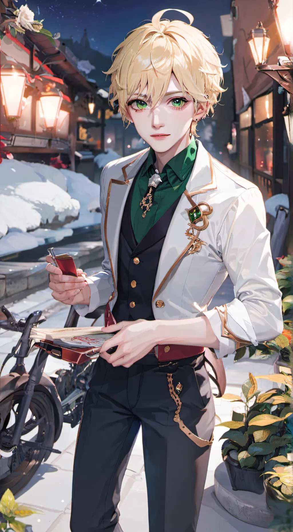 ai character: Draco background