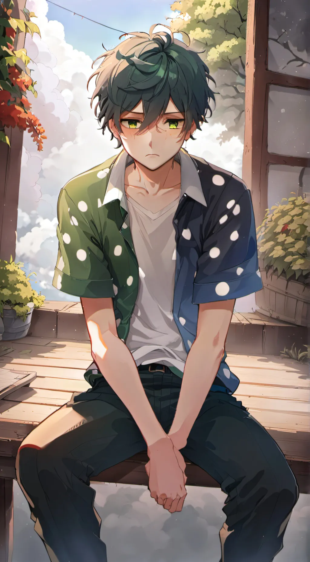 ai character: Giyuu background