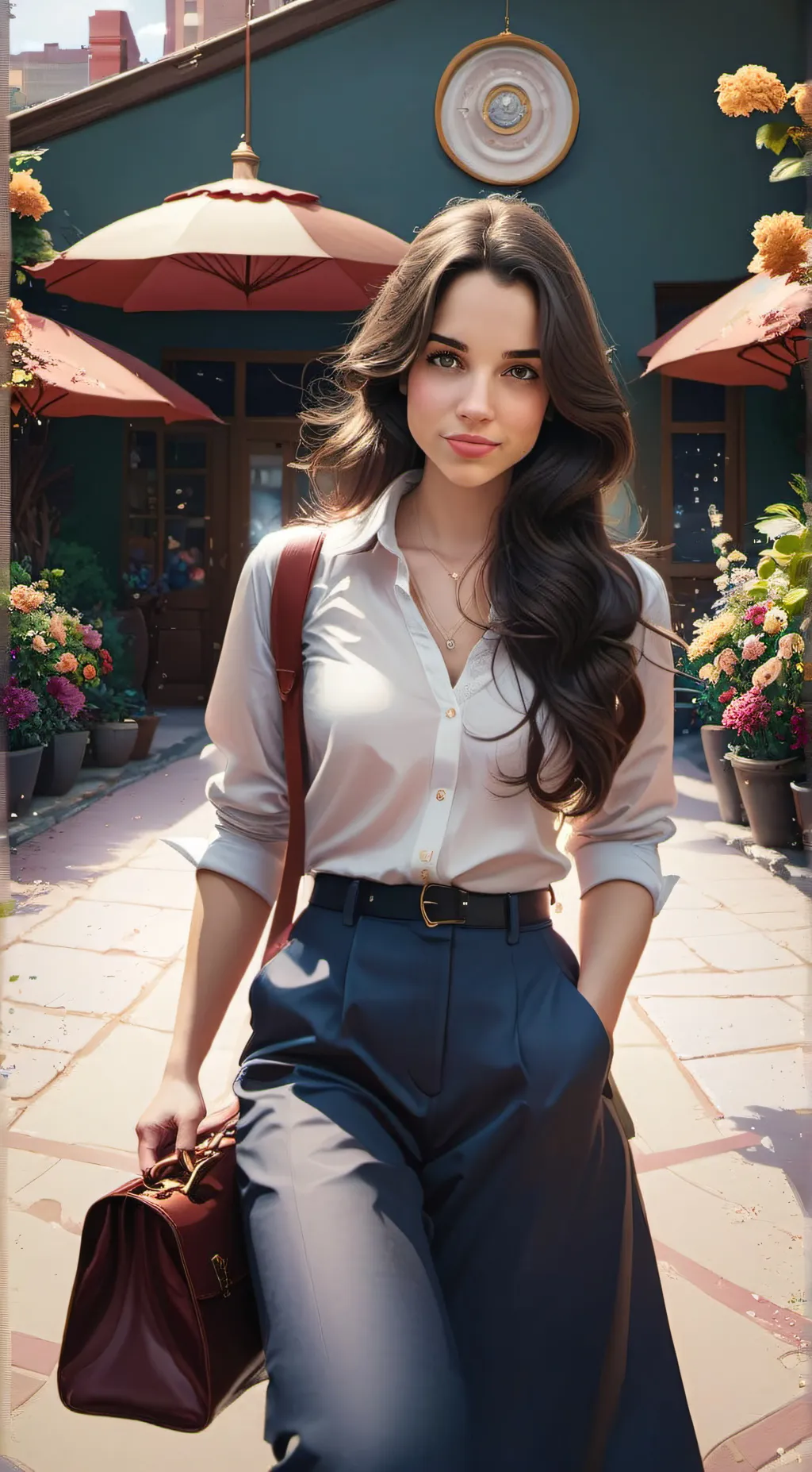 ai character: Jasmina background