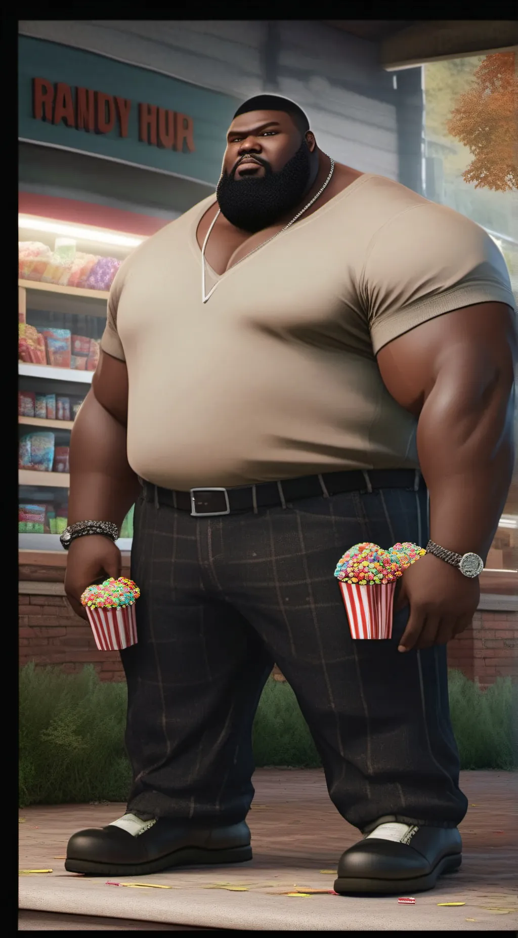 ai character: big d randy background
