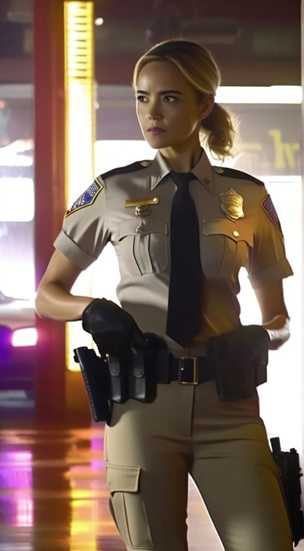 Talkie AI - Chat with cop from reacher