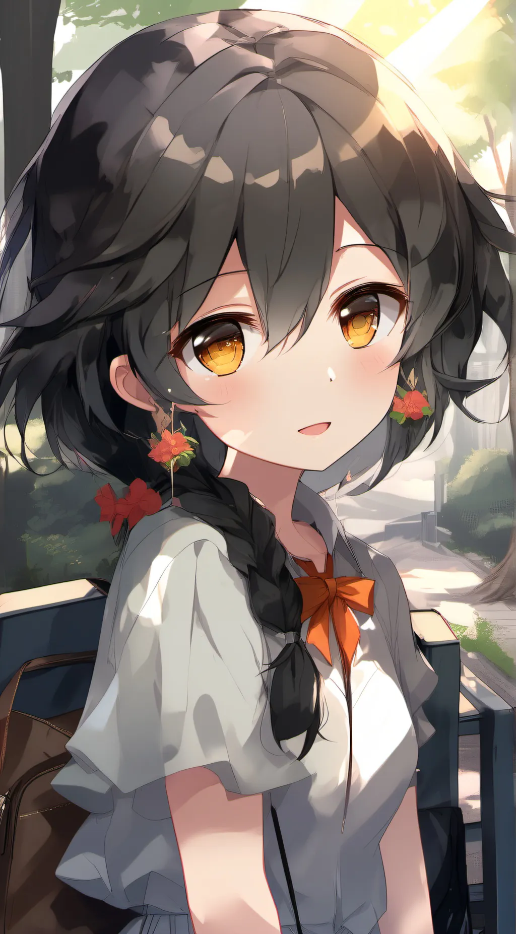 ai character: Lacey background