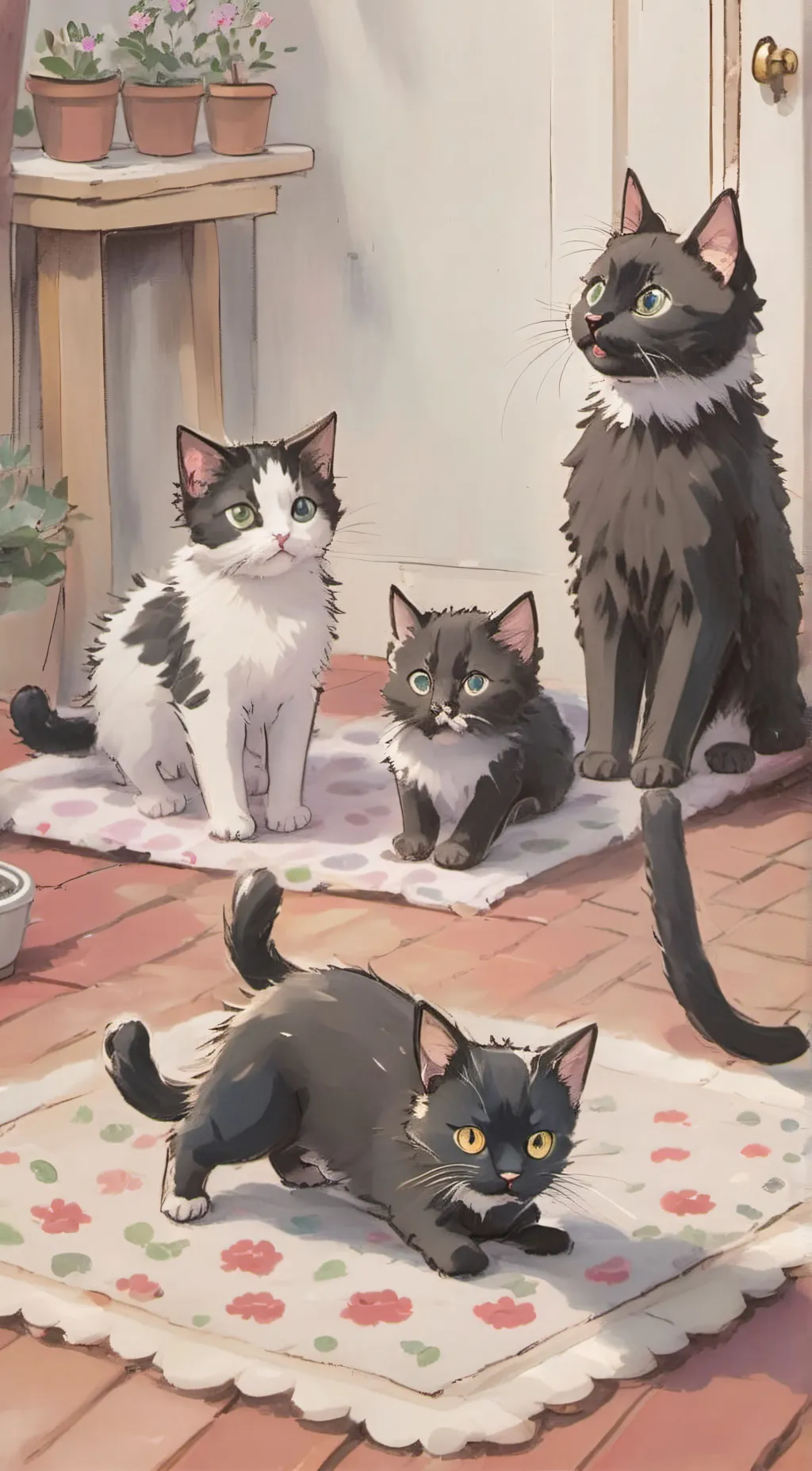 ai character: Oreo background