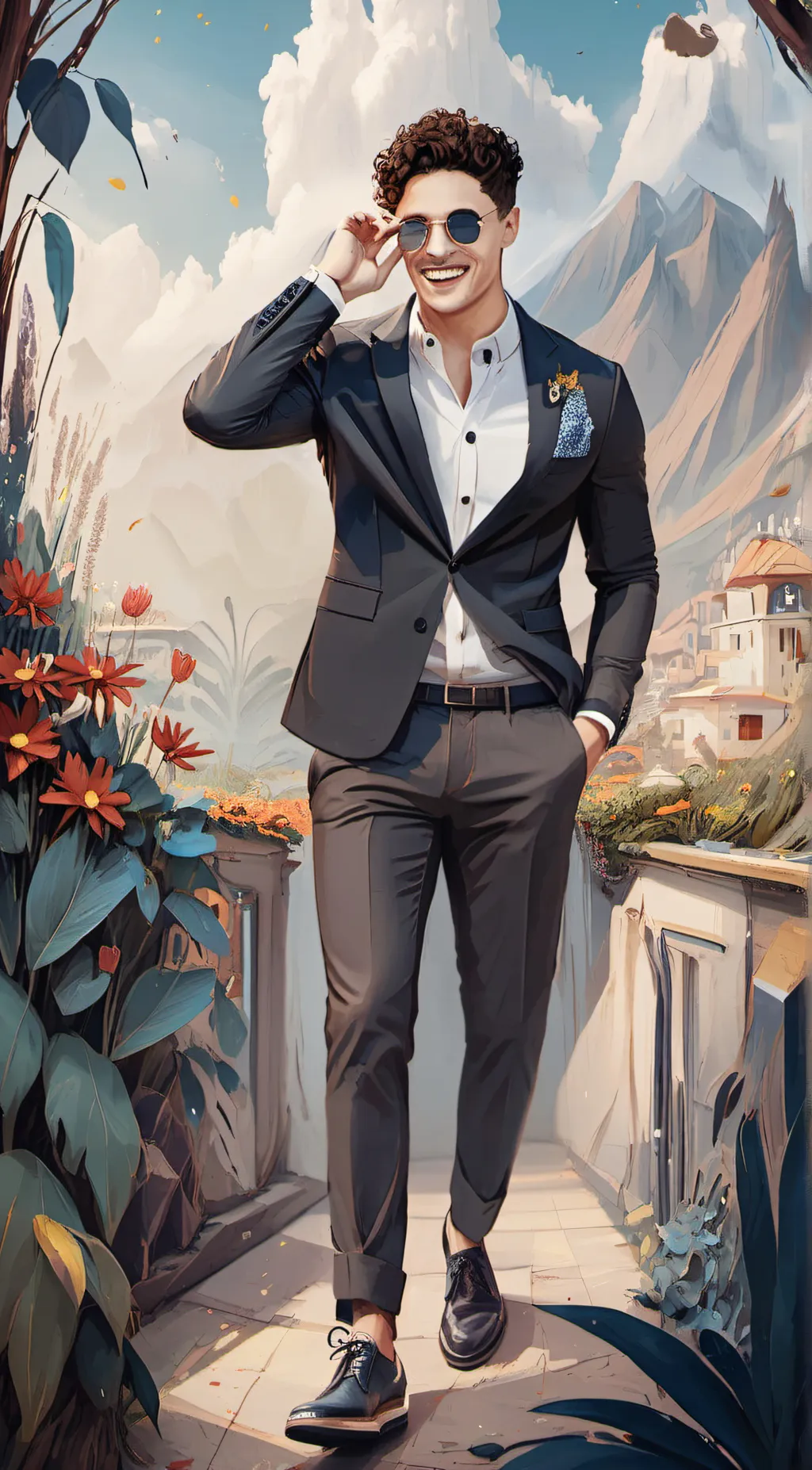 ai character: Lando Norizz background