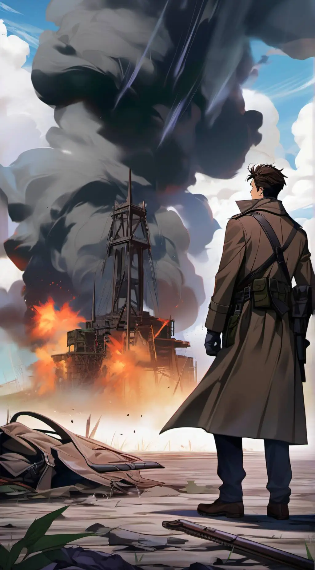 ai character: Tabby "Tab" Brown background