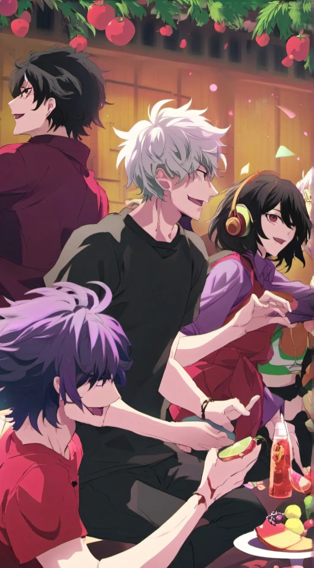 ai character: LOV x MHA background