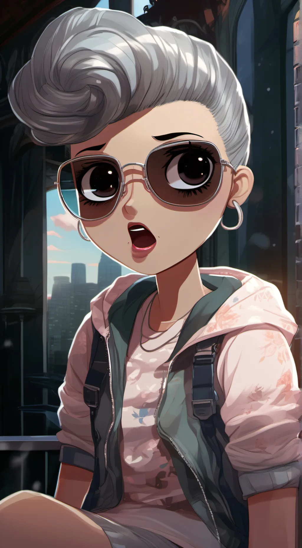 ai character: Gigi background