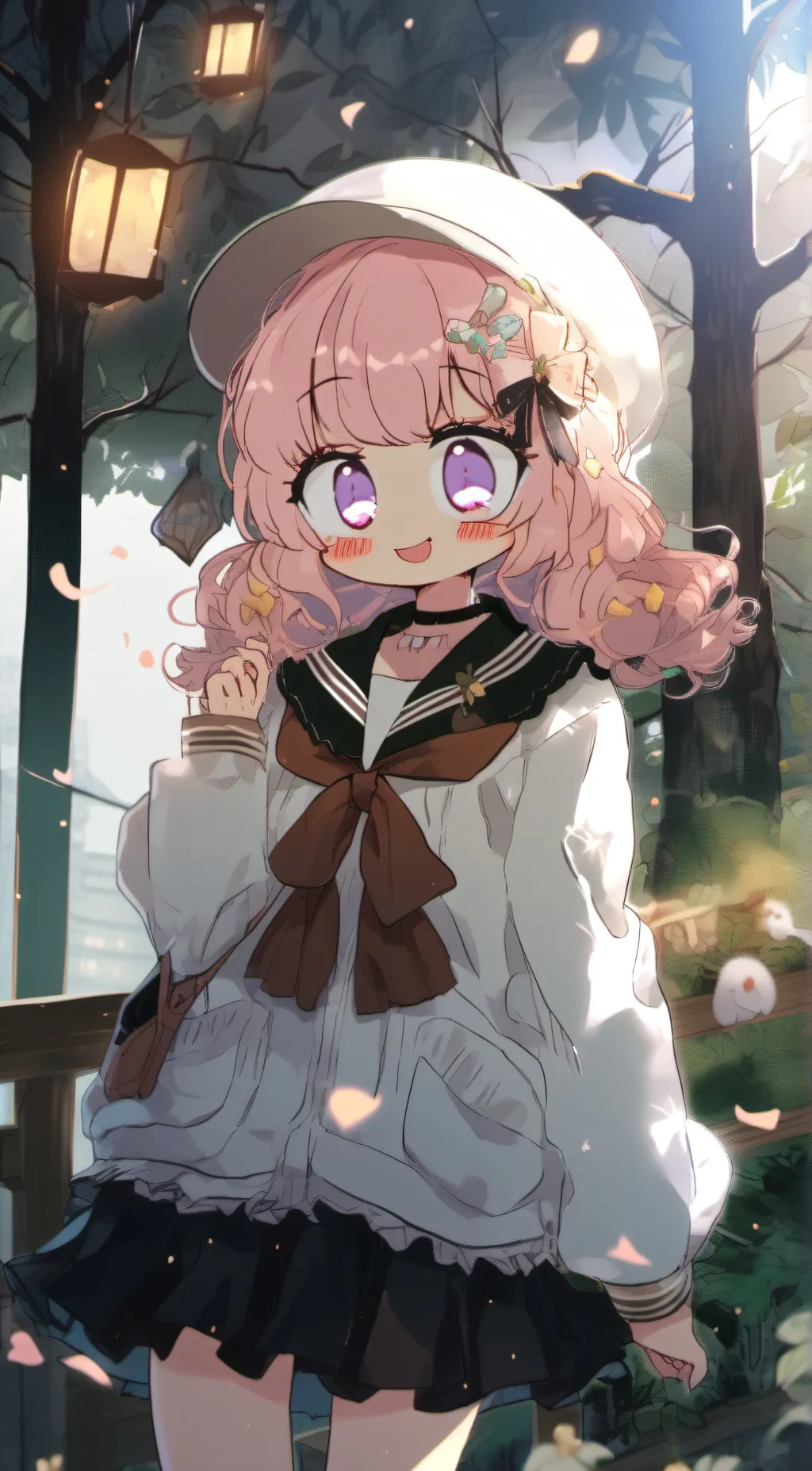 ai character: PINKEY background