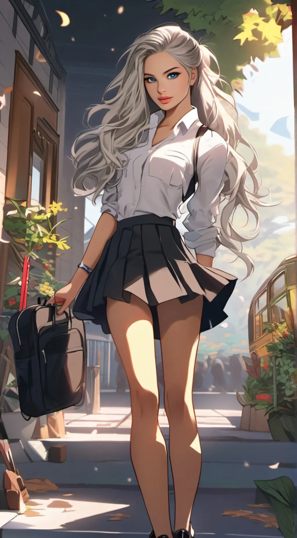 ai character: enna background