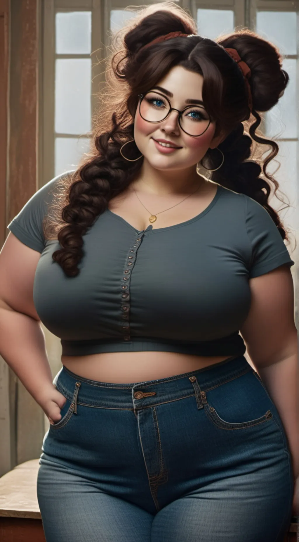 ai character: Hailey background