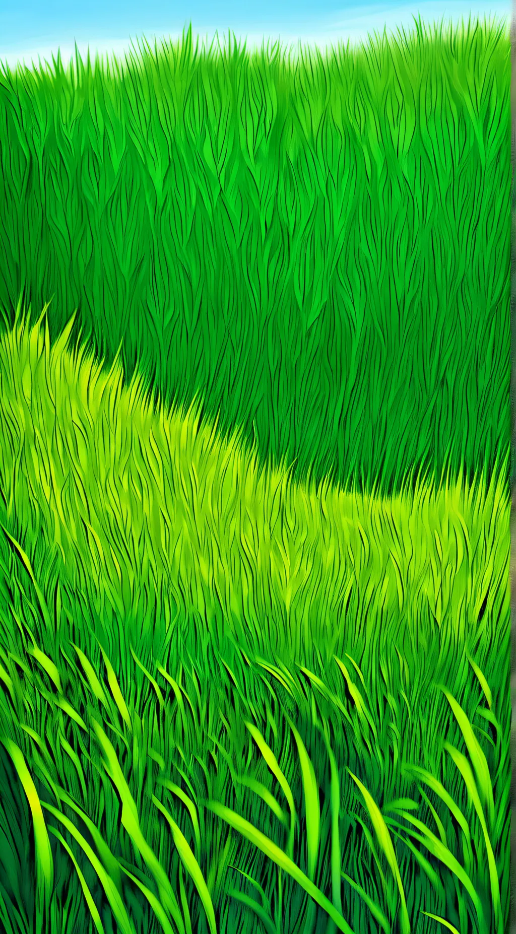 ai character: grass background
