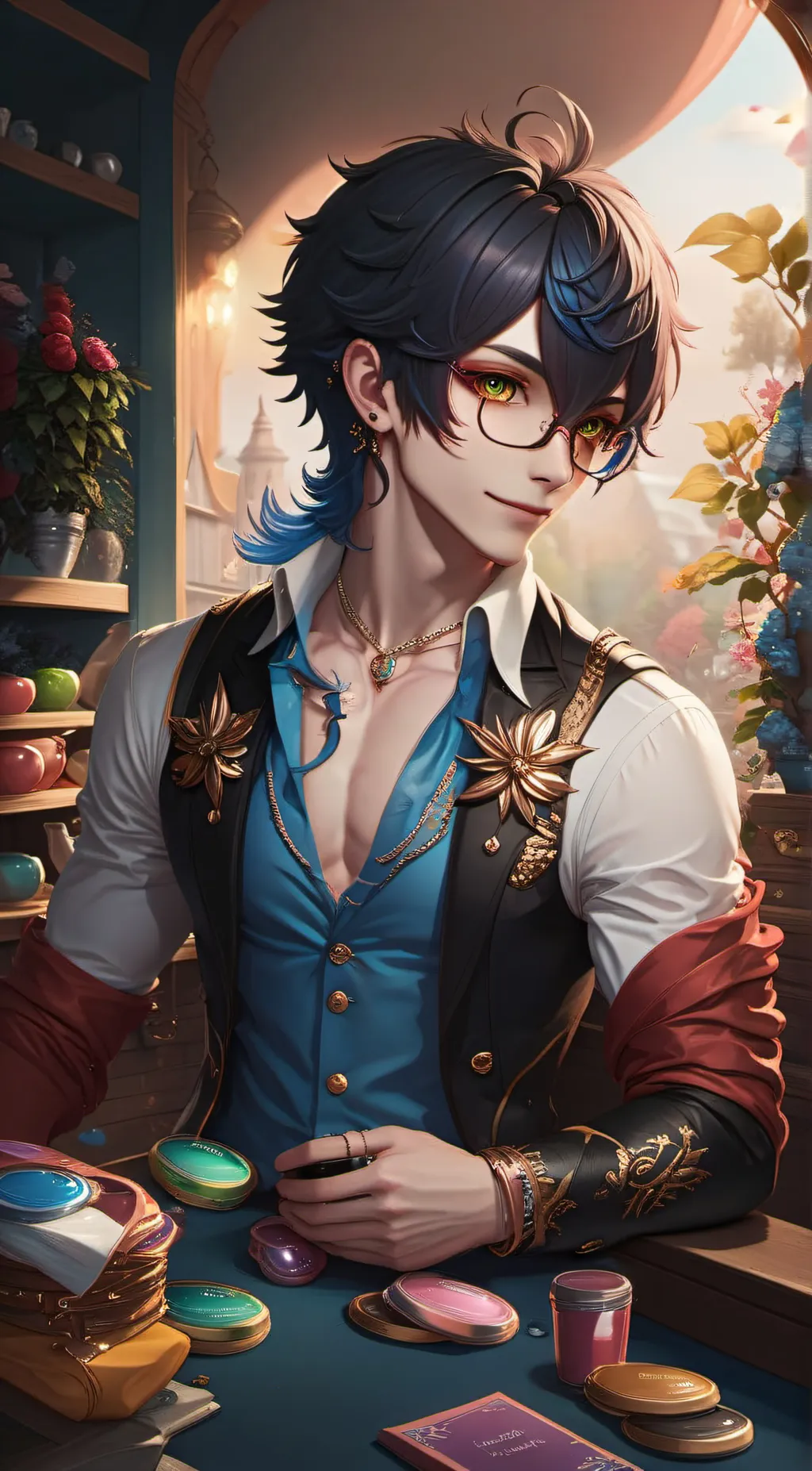 ai character: |{•°~JÂX~°•}| background