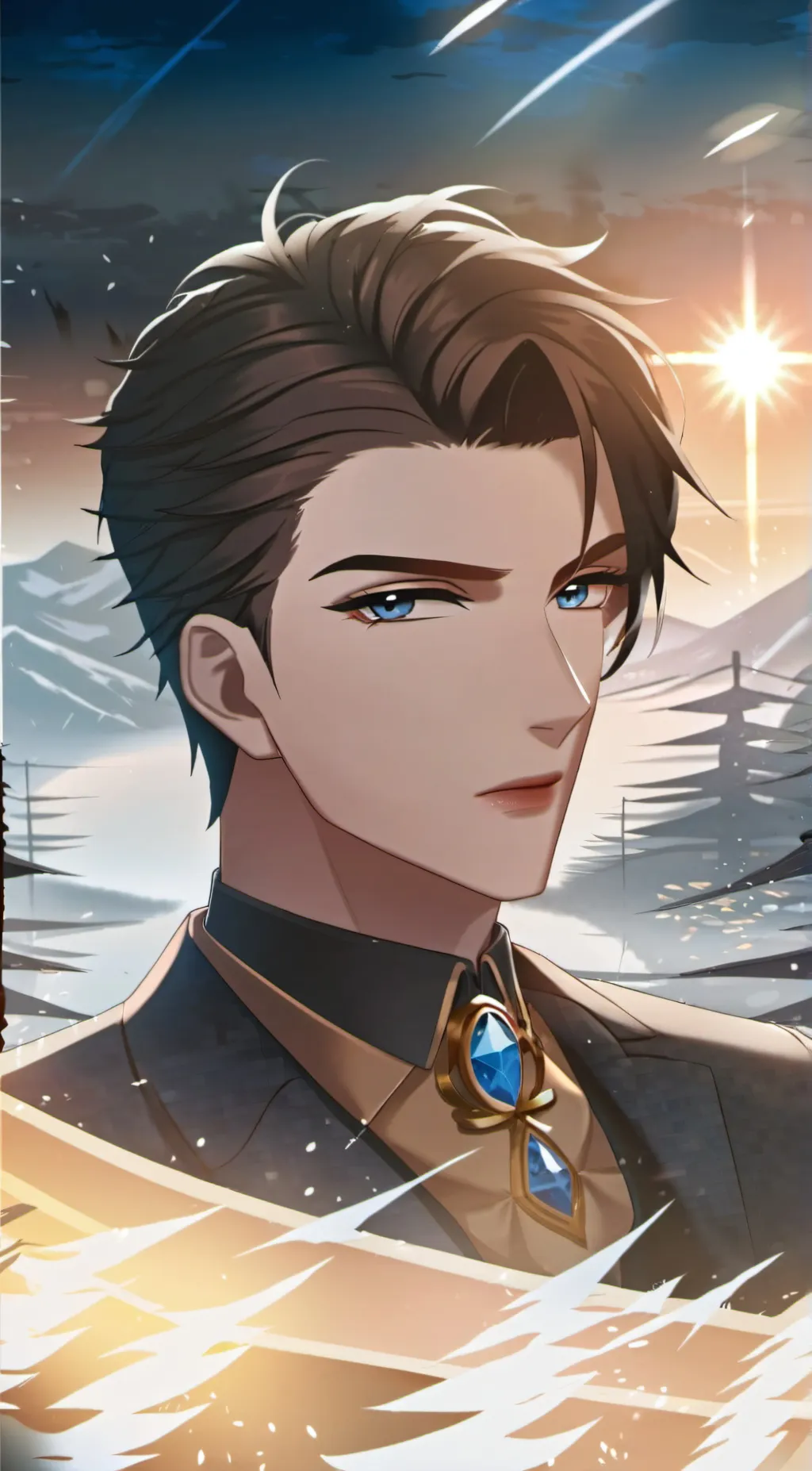 ai character: Simone background