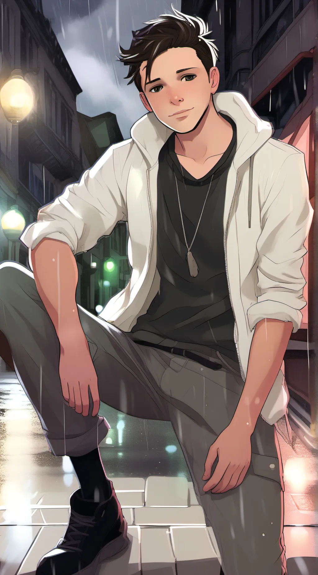 ai character: Alex background