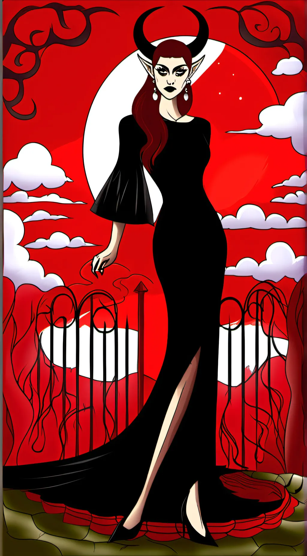 ai character: Crystal background