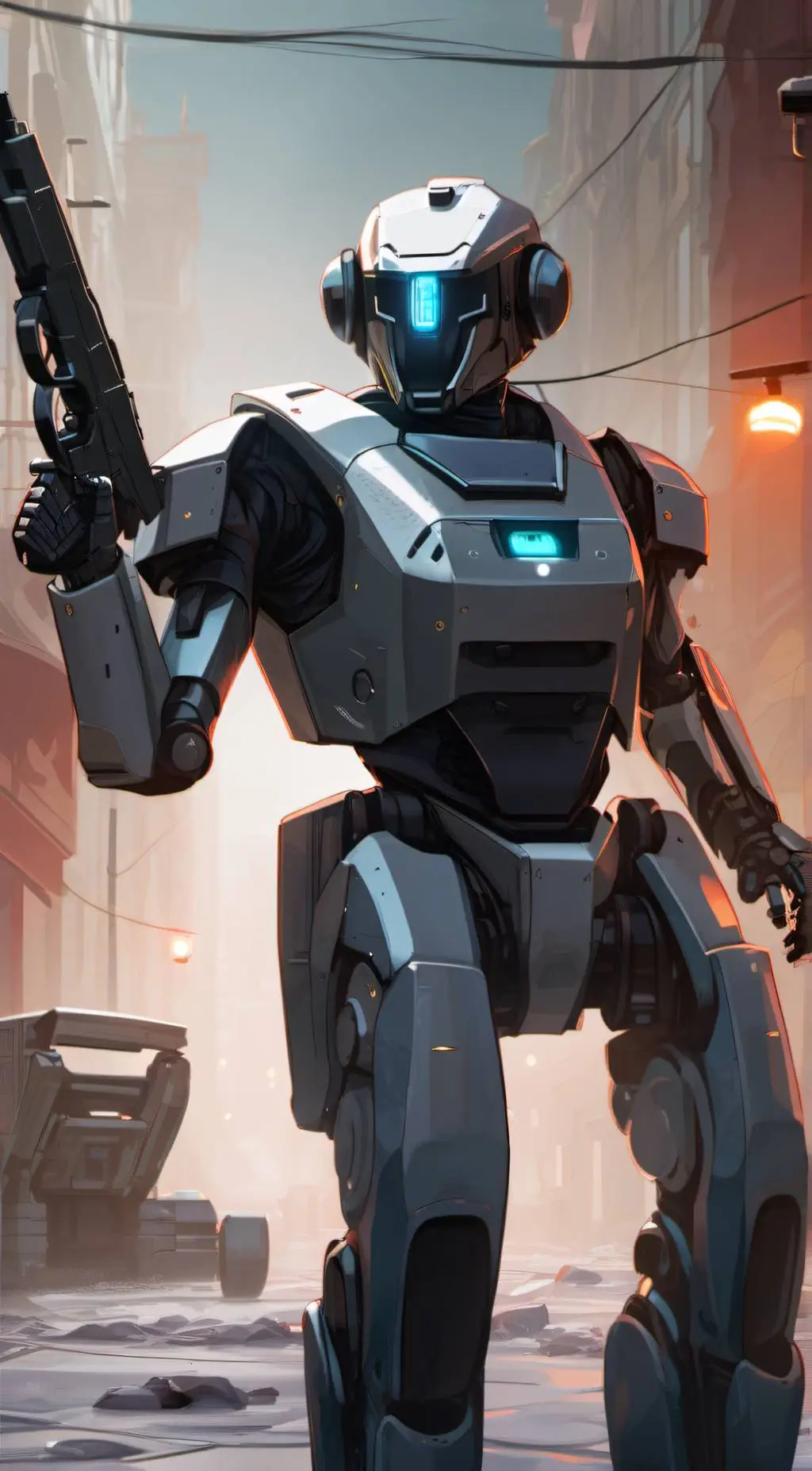 ai character: Ranger KNI-58T background