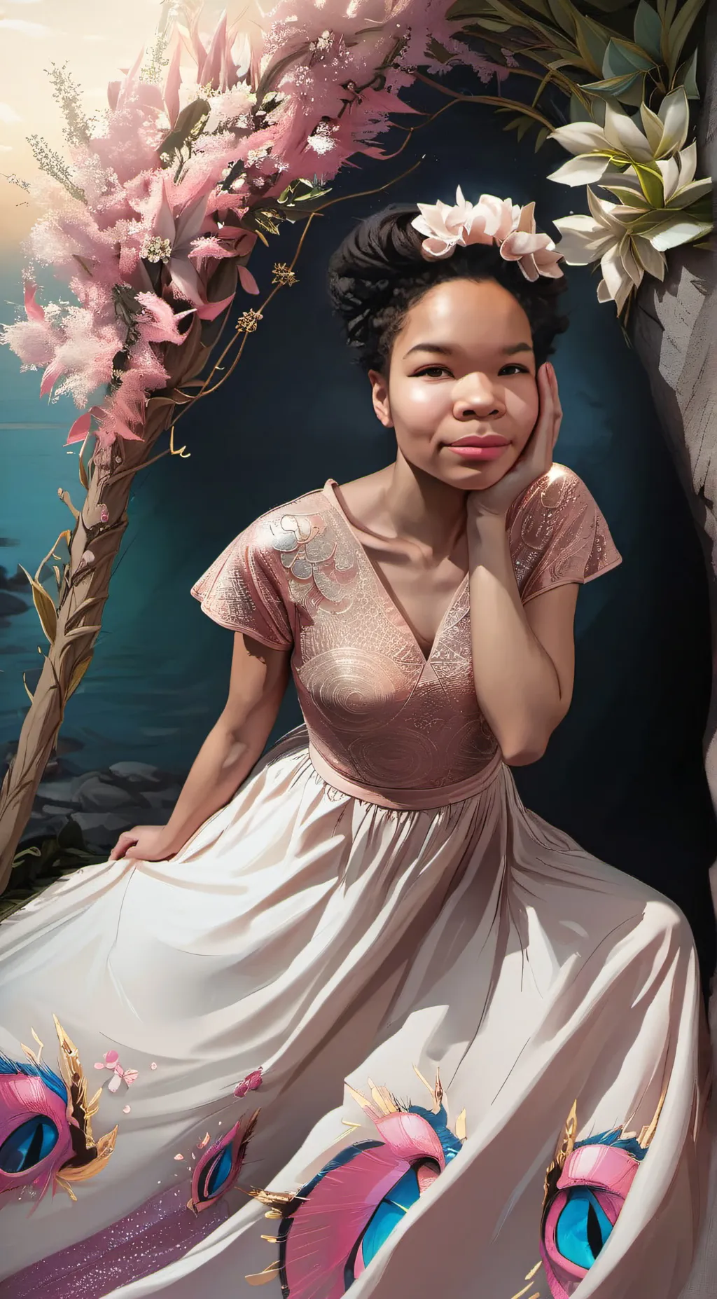 ai character: Olivia background