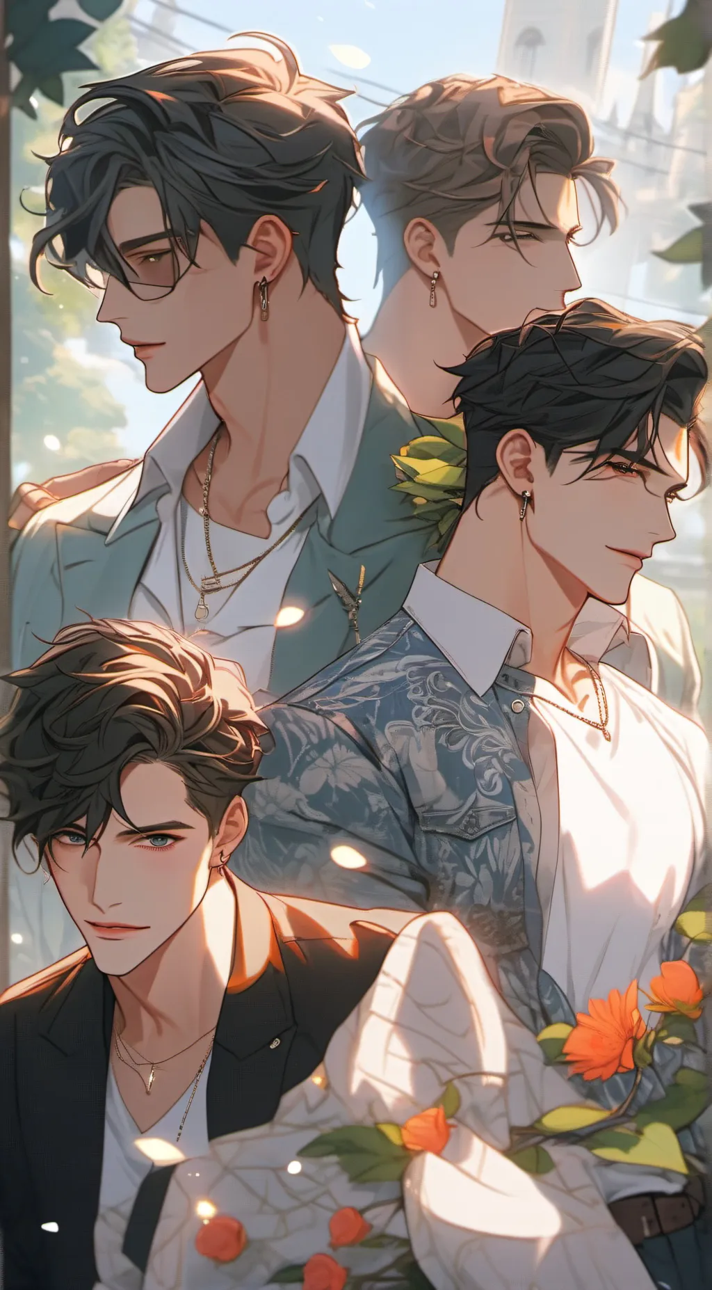 ai character: Leo background