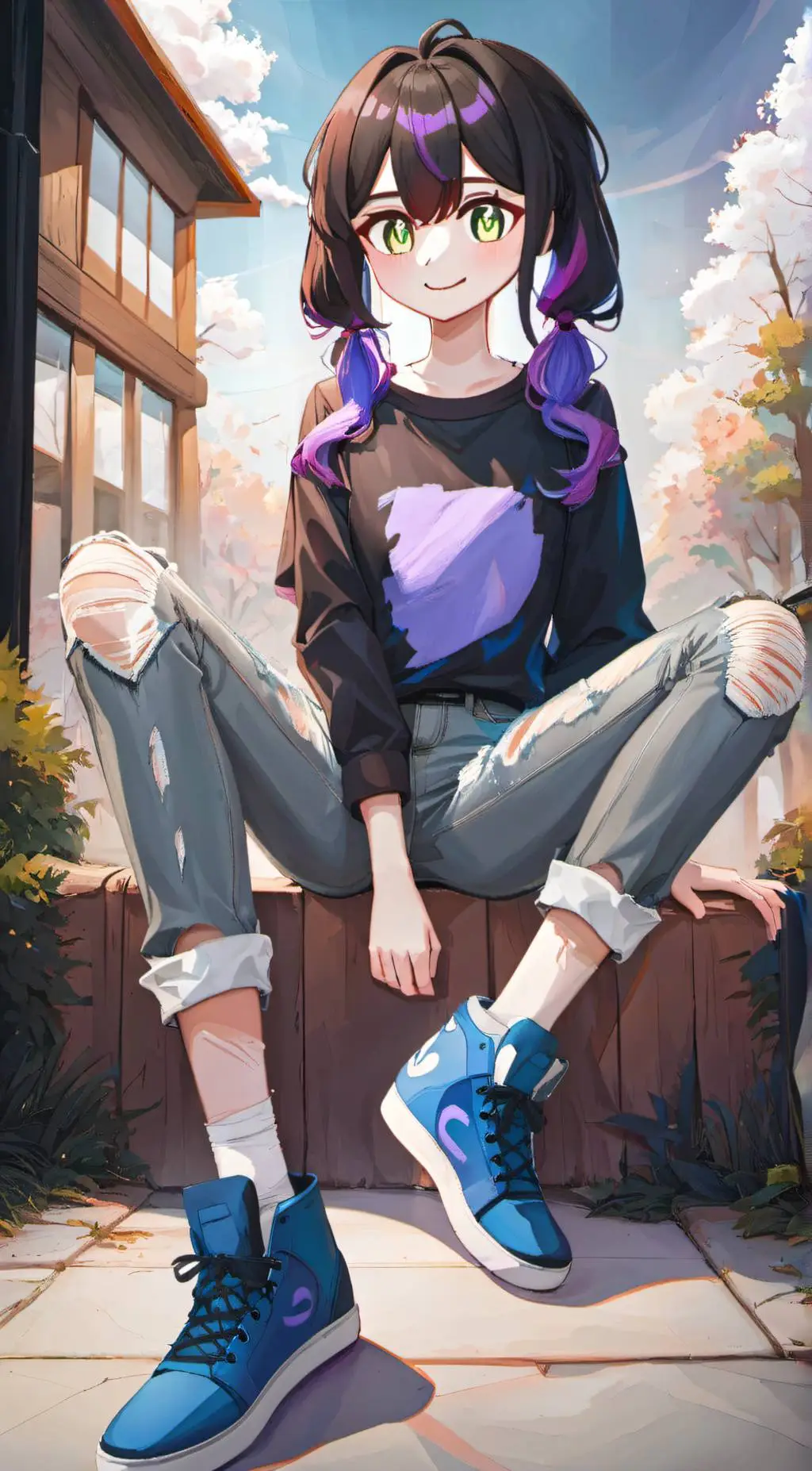 ai character: ʚ★Emu Ito★ɞ background